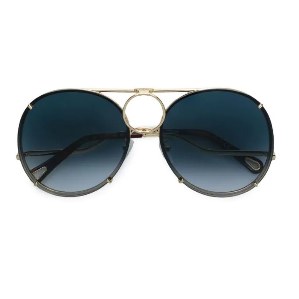 Chloe CE145S Vicky Aviator Frame
Gold Sunglasses interchangeable lenses - Picture 4 of 9